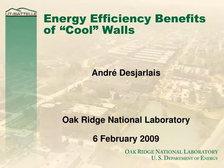 energy efficiency benefits of cool walls