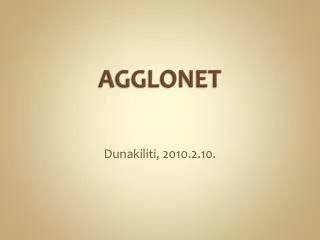 agglonet