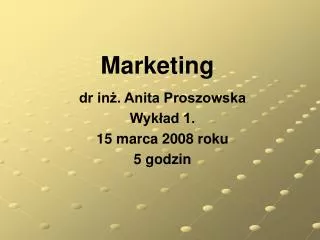 marketing