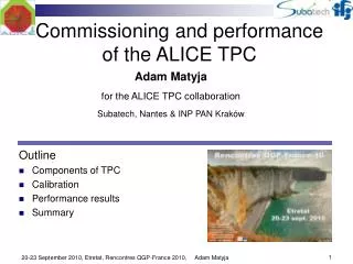 Commissioning and performance of the ALICE TPC