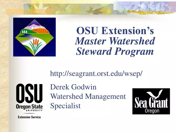 osu extension s master watershed steward program