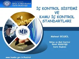 kontrol s stem ve kamu kontrol standartlari