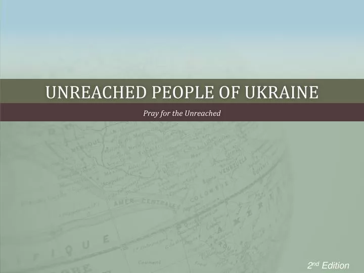 unreached people of ukraine
