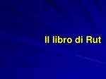 Il libro di Rut - slide 1