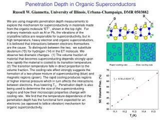 Penetration Depth in Organic Superconductors