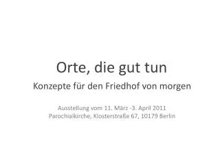 orte die gut tun
