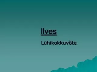ilves
