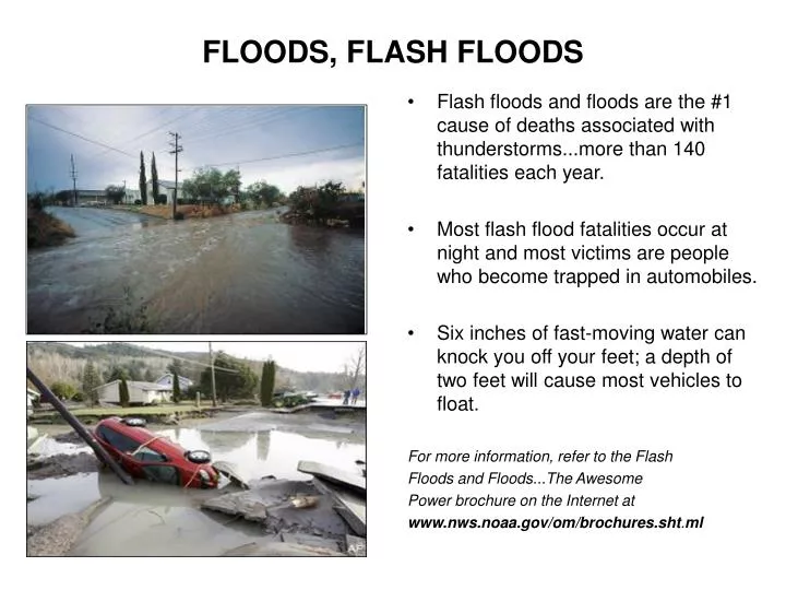 floods flash floods