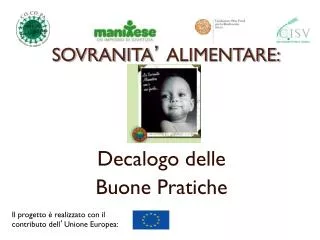 sovranita alimentare