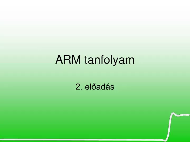 arm tanfolyam