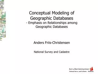 Anders Friis-Christensen National Survey and Cadastre