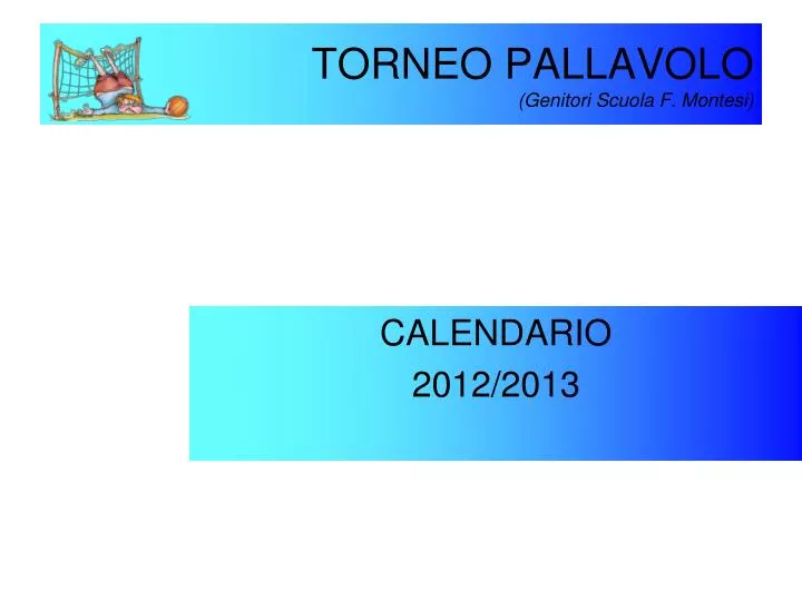 calendario 2012 2013