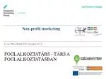 Non-profit marketing - slide 1