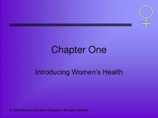 Chapter One