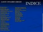 CANTI INNARIO GRIGIO - slide 1