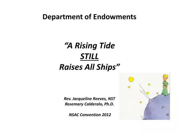 department of endowments