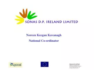 Noreen Keegan Kavanagh National Co-ordinator