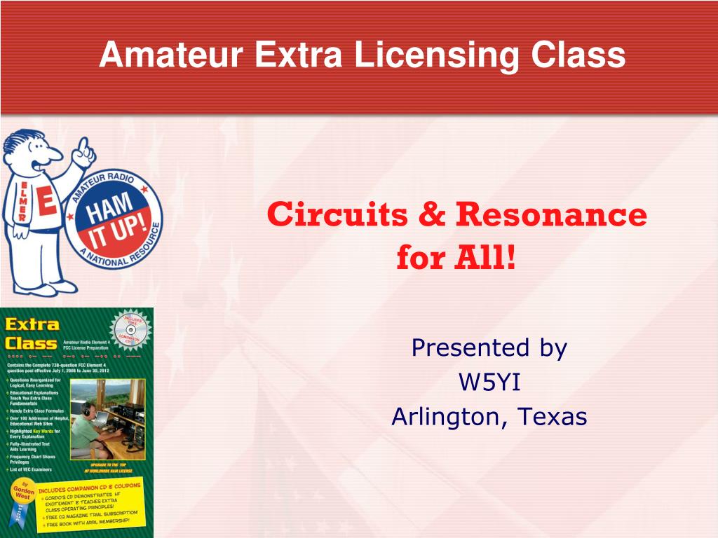 PPT - Amateur Extra Licensing Class PowerPoint Presentation, free ...