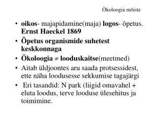 koloogia m iste