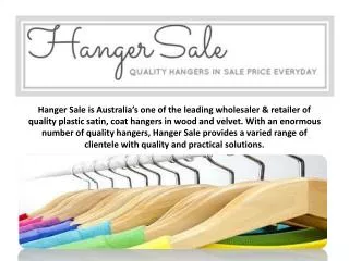 Buy hangers online