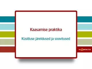 kaasamise praktika
