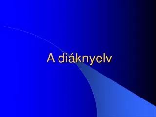 a di knyelv