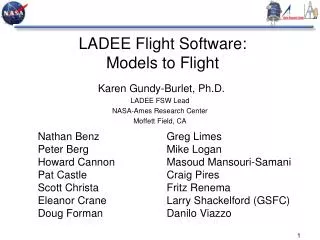 LADEE Flight Software: Models to Flight