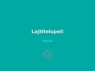 lajittelupeli