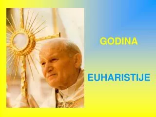 godina euharistije