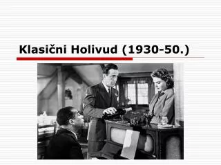 klasi ni holivud 1930 50