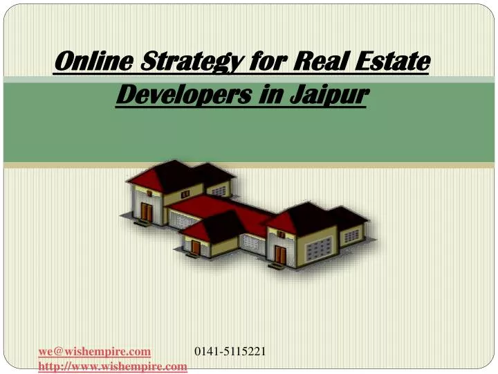 online strategy for real estate developers in jaipur