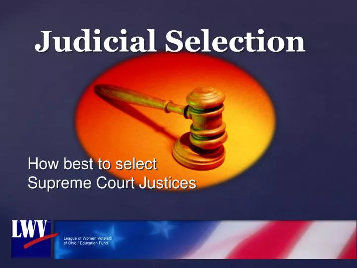 judicial selection