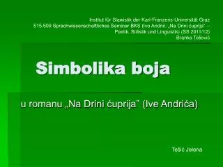 simbolika boja