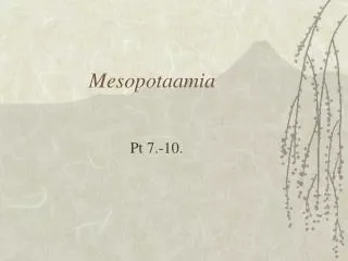 mesopotaamia