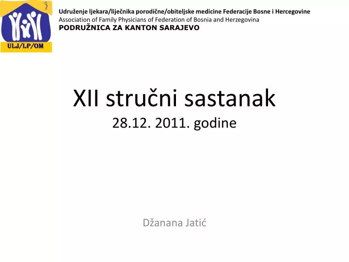 xii stru ni sastanak 28 12 2011 godine