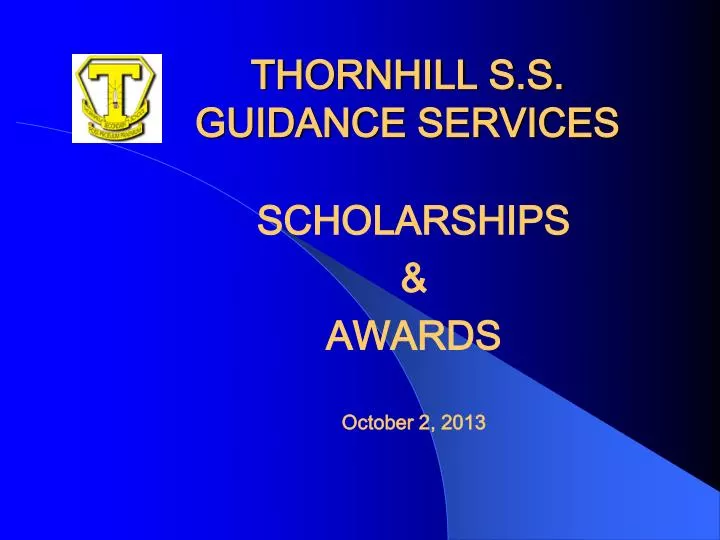 thornhill s s guidance services