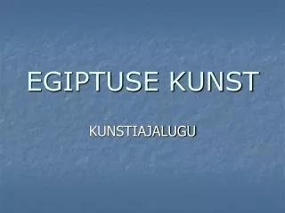 egiptuse kunst