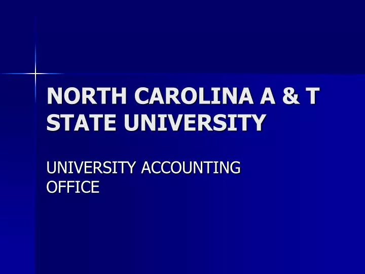 north carolina a t state university
