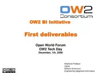 OW2 BI Initiative