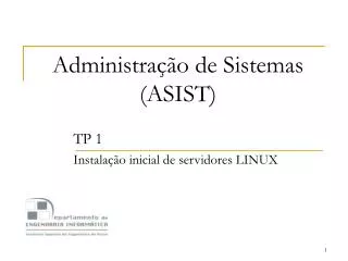 administra o de sistemas asist
