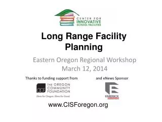 Long Range Facility Planning