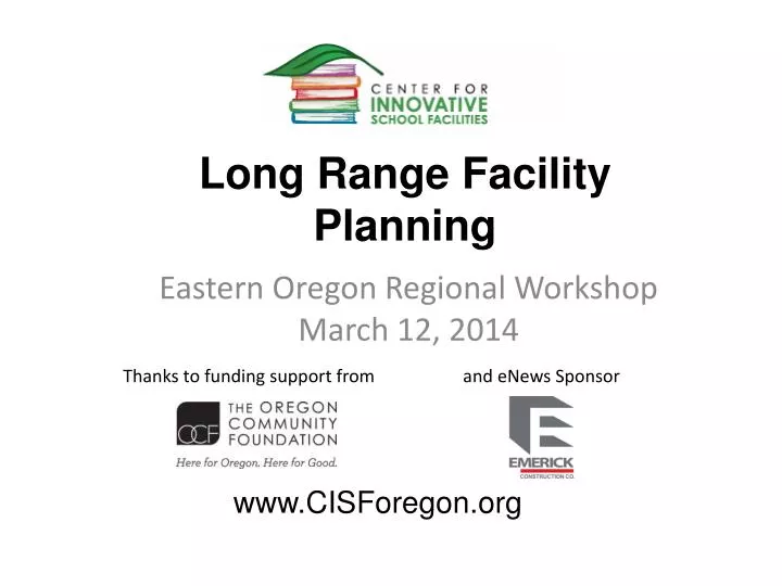 long range facility planning