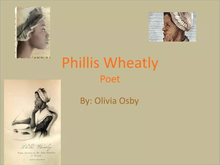 phillis wheatly poet