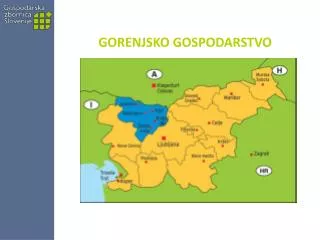 gorenjsko gospodarstvo