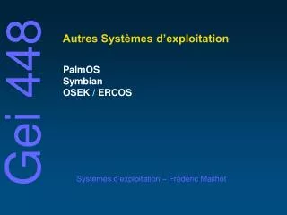 autres syst mes d exploitation