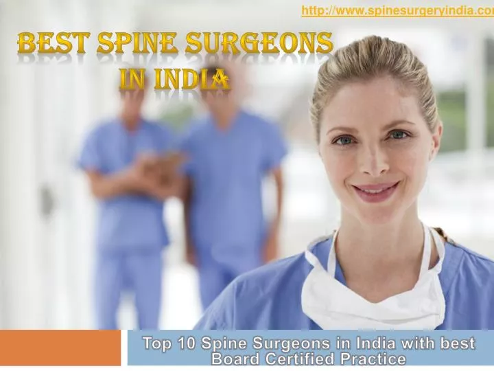 best spine surgeons in india