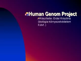 human genom project