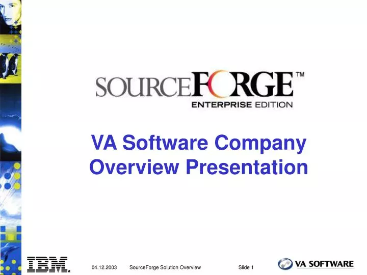 va software company overview presentation