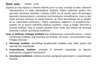 d ozef juran joseph juran