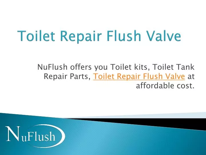 toilet repair flush valve